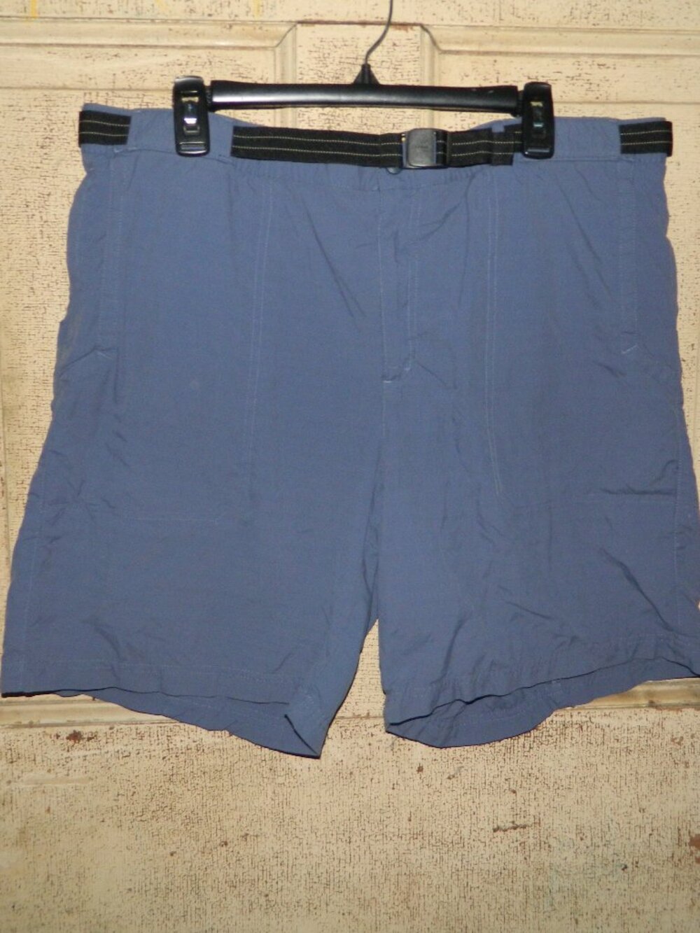 Lands' End Belted Lined Mens Shorts Size L (FF-24)